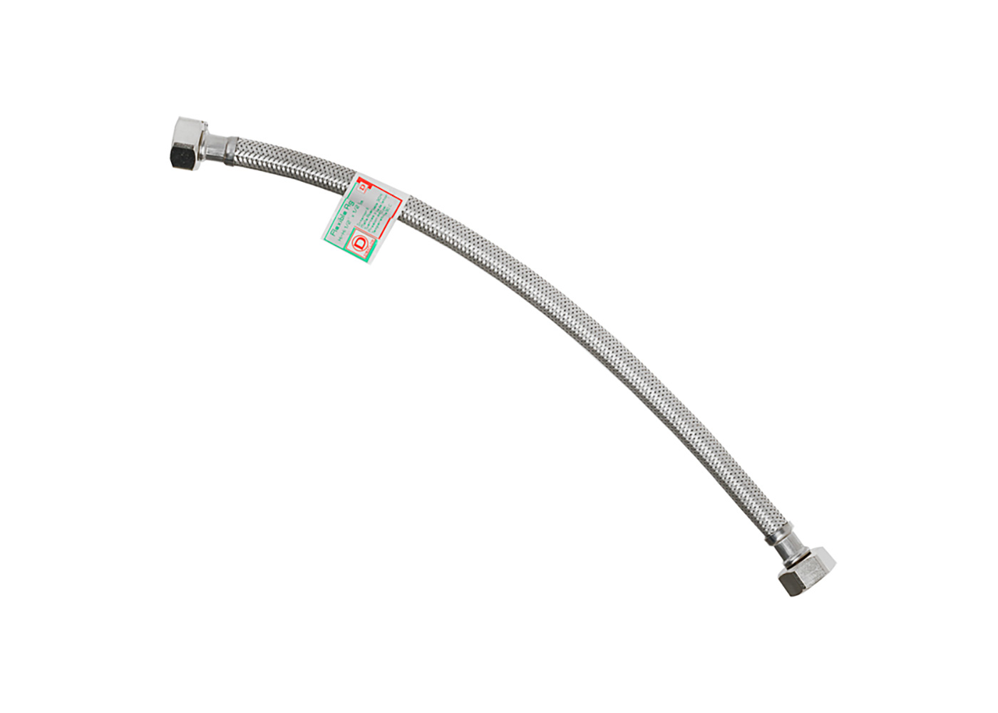 Flexible Hydraulique 1/4'' - Débit 10L/min, Raccords MJIC 1/2'' Et FJI 1/2'' 90°, Neuf, Marque Hydroweb