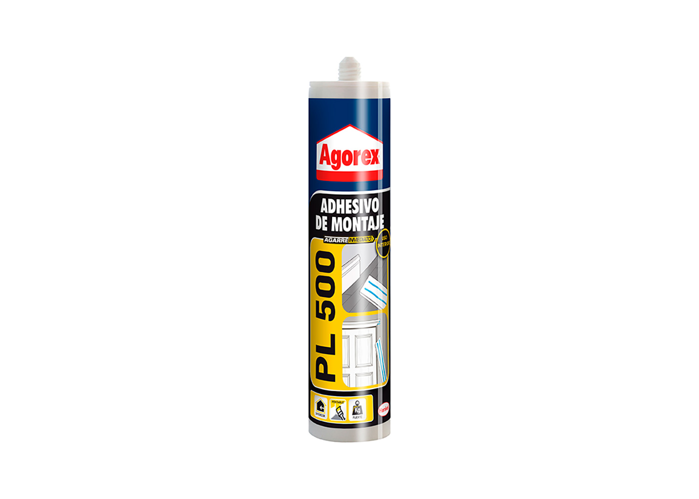 Agorex montaje pl500 tubo 370gr